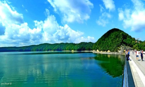 Zdjęcie POLSKA / woj.podkarpackie. / pow. leski. / Solińska Zapora.