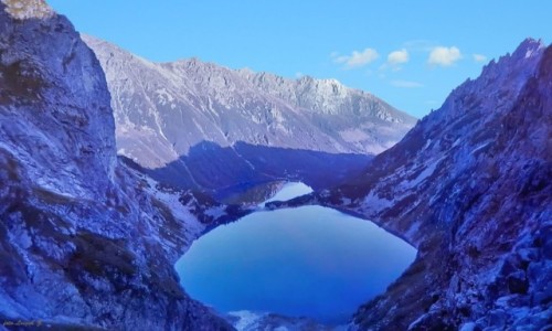 Zdjęcie POLSKA / Zakopane / Szlak na Rysy. / Czarny Staw pod Rysami i Morskie Oko.