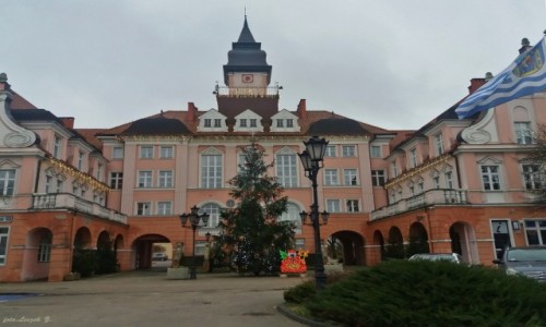 Zdjecie POLSKA / woj.warmisko-mazurskie. / Iawa. / Iawski Ratusz - z Noworocznego spaceru.