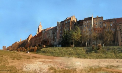 Zdj�cie POLSKA / woj.kujawsko-pomorskie. / pow.grudzi�dzki. / Grudzi�dz - Spichrze.