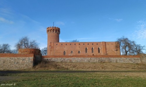 Zdjecie POLSKA / woj.kujawsko-pomorskie. / pow.wiecki. / wiecie nad Wis - Ruiny zamku krzyackiego.