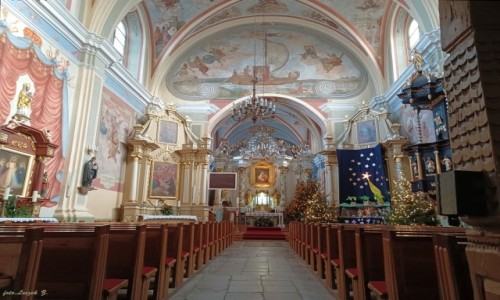 Zdjcie POLSKA / woj.kujawsko-pomorskie. / pow.wiecki. / wiecie nad Wis - koci pobernardyski Niepokalanego Poczcia NMP.