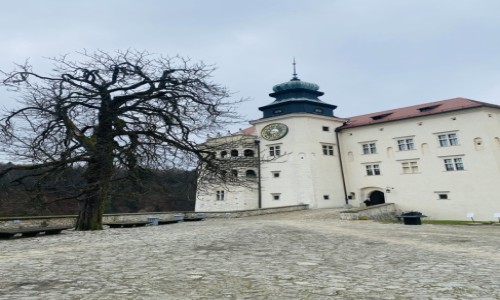 Zdjęcie POLSKA / Ojcowski Park Narodowy  / Pieskowa Skala / Zamek Pieskowa Skala