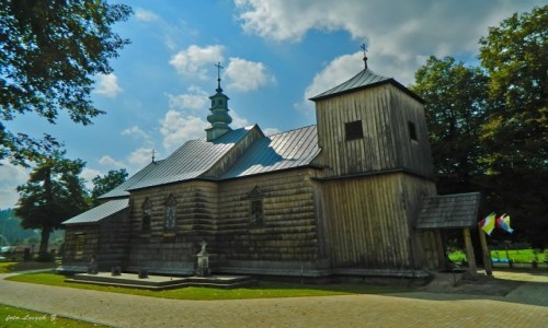 Zdj�cie POLSKA / woj.podkarpackie. / pow.leski. / Stefkowa - cerkiew pw. �wi�tej Paraskewy.