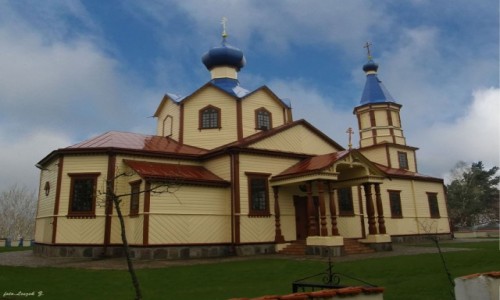 Zdjęcie POLSKA / woj.podlaskie. / pow. hajnowski. / Łosinka - cerkiew św. Apostoła Jakuba Alfeusza.