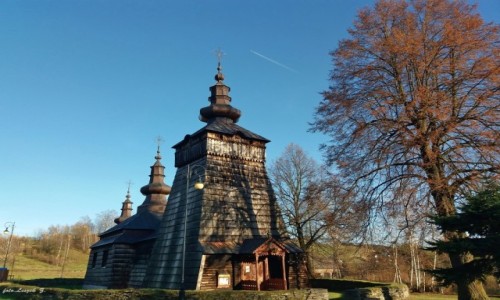 Zdjcie POLSKA / woj.maopolskie. / gmina Muszyna. / Szczawnik - cerkiew w. Dymitra.