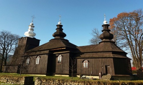 Zdjcie POLSKA / woj.maopolskie. / pow. gorlicki. / Brunary Wyne - cerkiew w. Michaa Archanioa.