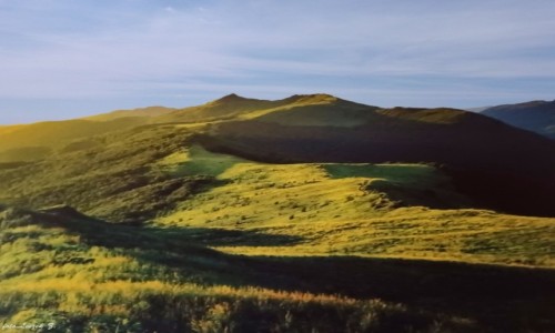 Zdjcie POLSKA / Bieszczady. / Bieszczady. / Widok ze Smreka na Poonin Weltisk.
