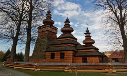 Zdjcie POLSKA / woj.maopolskie. / pow. gorlicki. / Kwiato - cerkiew w. Paraskiewy.