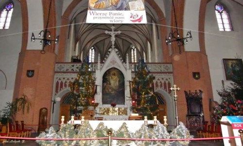 Zdjcie POLSKA / woj.pomorskie. / pow.kwidzyski. / Kwidzyn - katedra - otarz gwny.