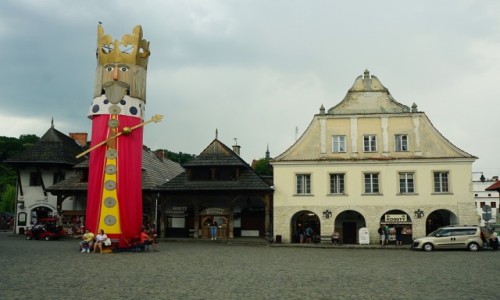 Zdjcie POLSKA / Woj. Lubelskie / Kazimierz Dolny / Na rynku