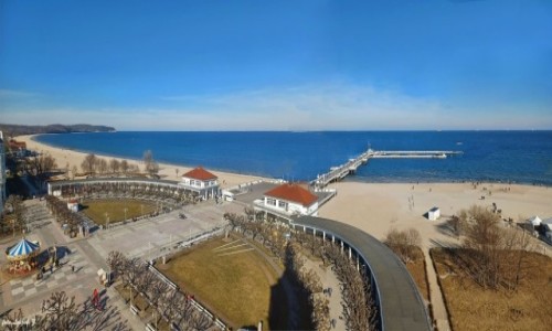 Zdjcie POLSKA / woj.pomorskie. / Sopot. / Widok z latarni morskiej.