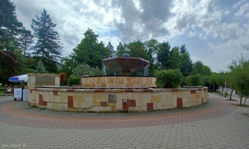 Zdjcie POLSKA / woj, kujawsko-pomorskie. / Ciechocinek. / Fontanna 