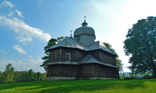 Zdjecie POLSKA / woj.podkarpackie. / Hoszowczyk. / Cerkiew Narodzenia NMP.