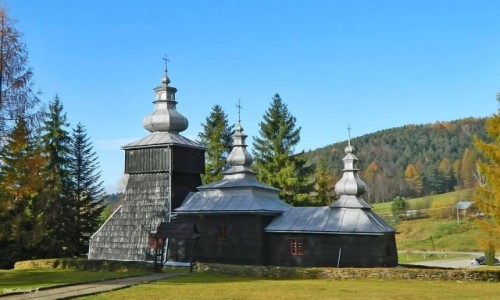 Zdjecie POLSKA / woj.maopolskie. / Czarna. / Cerkiew w. Dymitra.