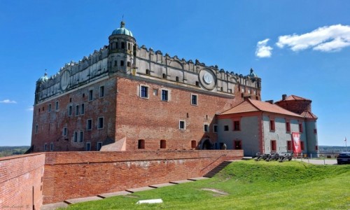 Zdjcie POLSKA / woj, kujawsko-pomorskie. / Golub Dobrzy. / Konwentualny zamek krzyacki.