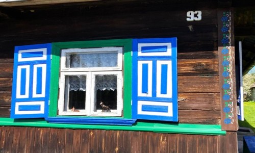 Zdjcie POLSKA / Podlasie / Soce / Okno z Krainy Otwartych Okiennic