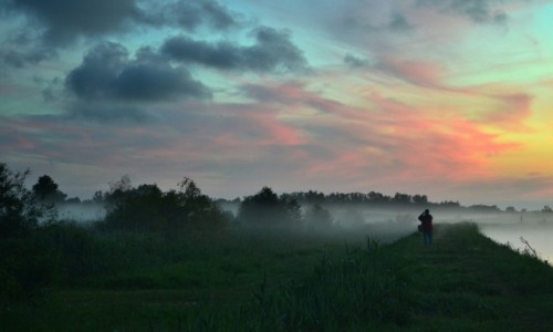 Zdjcie POLSKA / Zachodniopomorskie / Jamno / Koniec dnia.