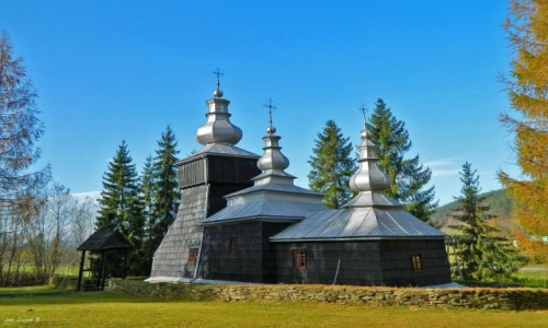 Zdjcie POLSKA / woj. maopolskie. / Czarna. / Cerkiew w. Dymitra.
