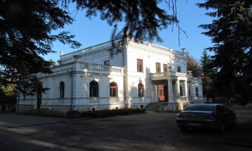 Zdjcie POLSKA / woj. kujawsko-pomorskie / Aleksandrw Kujawski / Paac Trojanowskiego w Parku Miejskim w Aleksandrowie Kujawskim