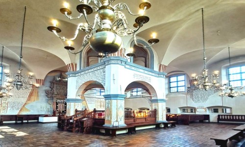 Zdjcie POLSKA / Podlasie / Tykocin / Synagoga - wntrze wityni
