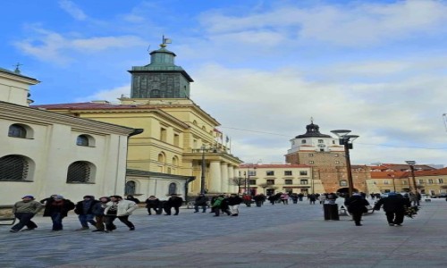 Zdjecie POLSKA / Lubelszczyzna / Lublin / Deptak do Bramy Krakowskiej