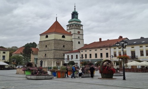 Zdjecie POLSKA / woj.lskie. / Zywiec. / Rynek w ywcu.