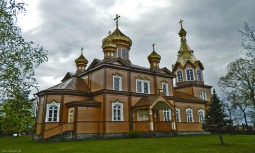 Zdjęcie POLSKA / woj.podlaskie. / Michałowo. / Cerkiew św. Mikołaja Cudotwórcy.