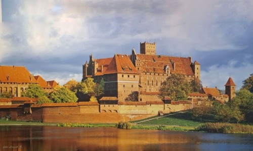 Zdjecie POLSKA / woj.pomorskie. / Malbork. / Nad Nogatem.