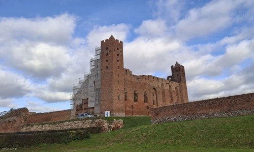 Zdjecie POLSKA / woj.kujawsko-pomorskie. / Radzyn Chemiski. / Ruiny zamku krzyackiego.