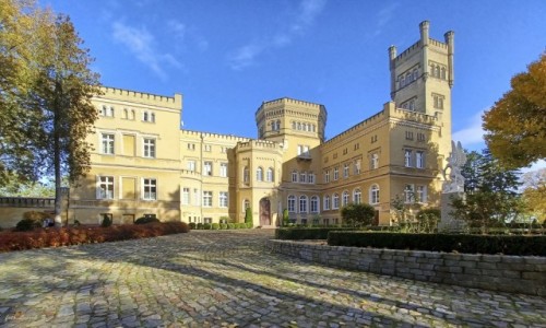 Zdj�cie POLSKA / woj.kujawsko-pomorskie. / Jab�onowo Pomorskie. / Pa�ac Narzymskich.