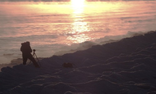 Zdjecie POLSKA / Pomorskie / Gdansk / Łapiąc wschodzące światło