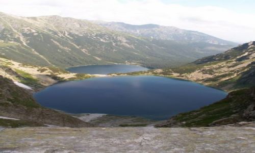Zdjecie POLSKA / brak / Tatry / Morskie Oko i Czarny Staw z Buli pod Rysami