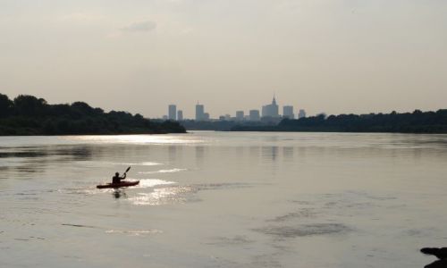 Zdjecie POLSKA / brak / Warszawa/ Most Siekierkowski / Wisa