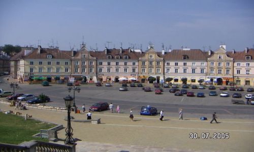Zdjecie POLSKA / Lublin / podobno jedyny owalny rynek / POLSKIE KRAJOBRAZY