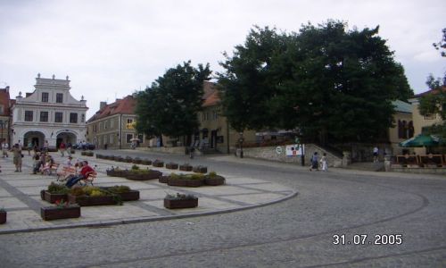 Zdjecie POLSKA / Sandomierz / rynek / POLSKIE KRAJOBRAZY