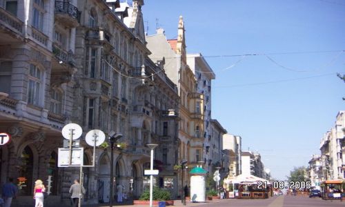 Zdjecie POLSKA / łódź / Piotrkowska / POLSKIE KRAJOBRAZY