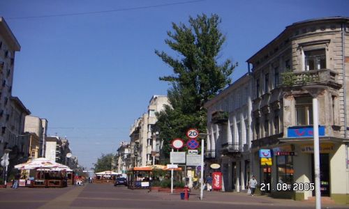 Zdjecie POLSKA / łódź / Piotrkowska / POLSKIE KRAJOBRAZY