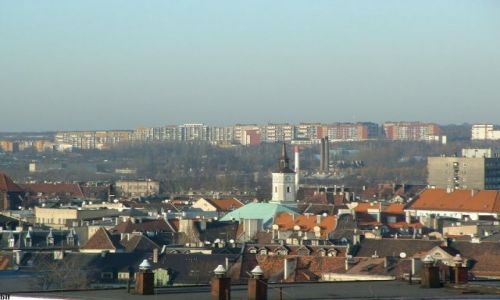 Zdjęcie POLSKA / Śląsk / dachy / GLIWICE