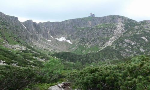 Zdjęcie POLSKA / SUDETY-KARKONOSZE / ŚNIEŻNE KOTŁY / JESIENNE KLIMATY-II