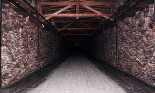 Zdjęcie POLSKA / Lublin / Majdanek / Pełen butów