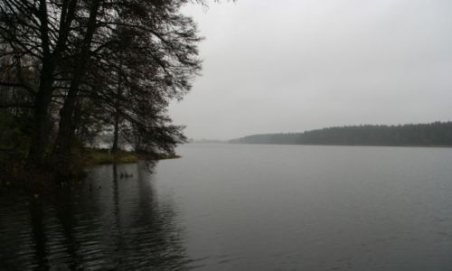 Zdjęcie POLSKA / mazury / wikno / jesien nad jeziorem