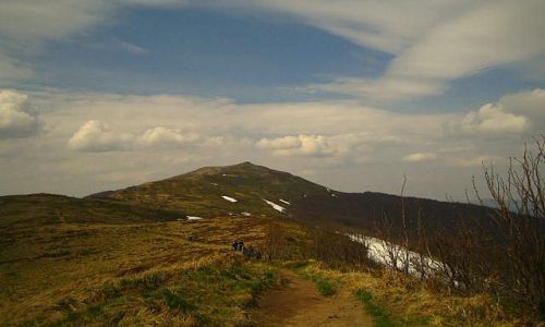 Zdjecie POLSKA / Bieszczady / W drodze przez połoniny / Na szlaku