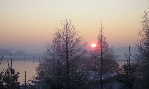 Zdjęcie POLSKA / Mazury / okolice Mikolajek / Wschod slonca nad jez.Talty