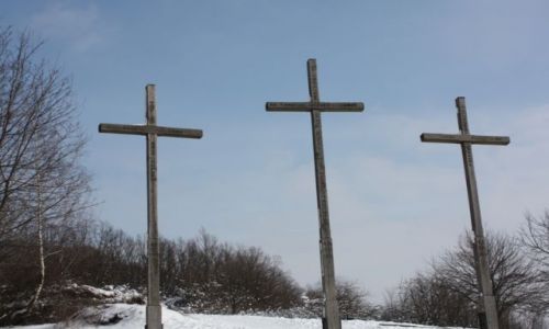 Zdjecie POLSKA / Polska / Lublin / Kazimierz n/Wis- Gra trzech krzyy