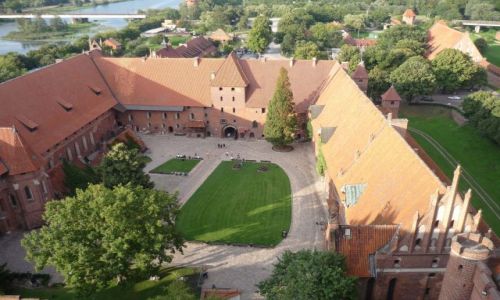 Zdjecie POLSKA / Malbork / wiea / zamek w Malborku