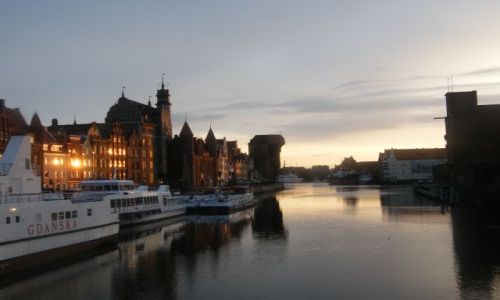 Zdjcie POLSKA / wybrzeze / gdansk / czwarta nad ranem...