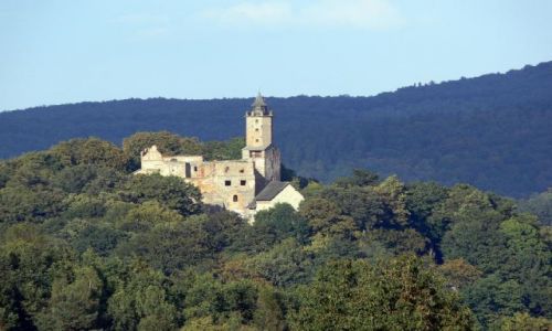 Zdjecie POLSKA / DOLNY ŚLĄSK-GÓRY SOWIE / ZAGÓRZE ŚLĄSKIE-ZAMEK GRODNO / ZAMEK GRODNO