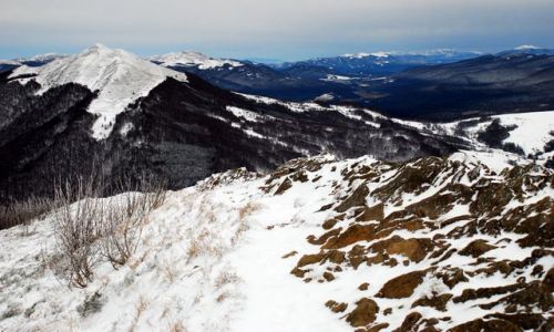 Zdjecie POLSKA / Bieszczady / Połonina Wetlińska / Obrazki bożonarodzeniowe VI