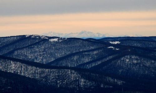 Zdjecie POLSKA / Bieszczady / Rawki z Tatrami w tle / Obrazki bożonarodzeniowe VIII